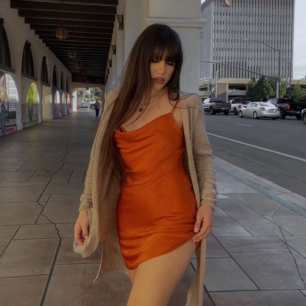 Slip mini dress